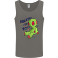 Voodoo Doll Thinking of You Halloween Black Magic Mens Vest Tank Top Charcoal