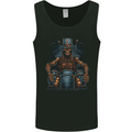 Voodoo Drummer Skull  Drumming Heavy Metal Mens Vest Tank Top Black