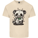 Voodoo Panda Bear With Weed Cannabis Mens Cotton T-Shirt Tee Top Natural
