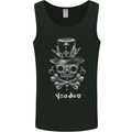 Voodoo Skull Gothic Goth Rock Music Biker Mens Vest Tank Top Black