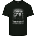 Wait For Me Wizard Always Late Kids T-Shirt Childrens Black