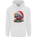Wales Christmas Skull Xmas Welsh Flag Rugby Childrens Kids Hoodie White