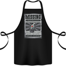 Wanted Remote Control Funny TV Lost Misplaced Cotton Apron 100% Organic Black