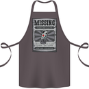 Wanted Remote Control Funny TV Lost Misplaced Cotton Apron 100% Organic Dark Grey