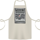 Wanted Remote Control Funny TV Lost Misplaced Cotton Apron 100% Organic Natural