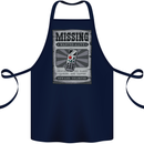 Wanted Remote Control Funny TV Lost Misplaced Cotton Apron 100% Organic Navy Blue