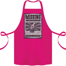 Wanted Remote Control Funny TV Lost Misplaced Cotton Apron 100% Organic Pink