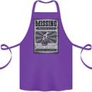 Wanted Remote Control Funny TV Lost Misplaced Cotton Apron 100% Organic Purple