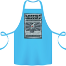 Wanted Remote Control Funny TV Lost Misplaced Cotton Apron 100% Organic Turquoise