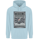 Wanted Remote Control Funny TV Lost Misplaced Mens 80% Cotton Hoodie Light Blue