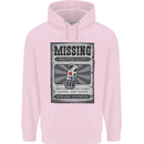 Wanted Remote Control Funny TV Lost Misplaced Mens 80% Cotton Hoodie Light Pink