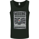 Wanted Remote Control Funny TV Lost Misplaced Mens Vest Tank Top Black