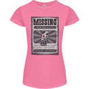 Wanted Remote Control Funny TV Lost Misplaced Womens Petite Cut T-Shirt Azalea
