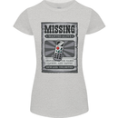Wanted Remote Control Funny TV Lost Misplaced Womens Petite Cut T-Shirt Sports Grey