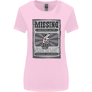 Wanted Remote Control Funny TV Lost Misplaced Womens Wider Cut T-Shirt Light Pink