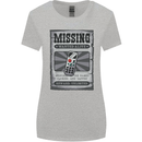 Wanted Remote Control Funny TV Lost Misplaced Womens Wider Cut T-Shirt Sports Grey