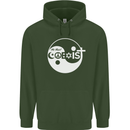 We Must Coexist World Peace Love Religion Hippy Childrens Kids Hoodie Forest Green