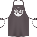 We Must Coexist World Peace Love Religion Hippy Cotton Apron 100% Organic Dark Grey