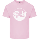 We Must Coexist World Peace Love Religion Hippy Kids T-Shirt Childrens Light Pink