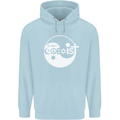We Must Coexist World Peace Love Religion Hippy Mens 80% Cotton Hoodie Light Blue
