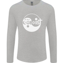 We Must Coexist World Peace Love Religion Hippy Mens Long Sleeve T-Shirt Sports Grey