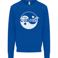 We Must Coexist World Peace Love Religion Hippy Mens Sweatshirt Jumper Royal Blue