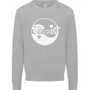 We Must Coexist World Peace Love Religion Hippy Mens Sweatshirt Jumper Sports Grey