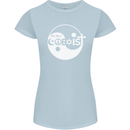 We Must Coexist World Peace Love Religion Hippy Womens Petite Cut T-Shirt Light Blue