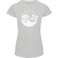 We Must Coexist World Peace Love Religion Hippy Womens Petite Cut T-Shirt Sports Grey