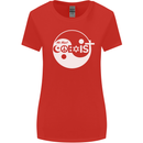 We Must Coexist World Peace Love Religion Hippy Womens Wider Cut T-Shirt Red