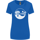 We Must Coexist World Peace Love Religion Hippy Womens Wider Cut T-Shirt Royal Blue