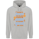 Wear Your Smile Feel Good Happy Joy Love Childrens Kids Hoodie Sports Grey