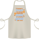 Wear Your Smile Feel Good Happy Joy Love Cotton Apron 100% Organic Natural