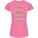 Wear Your Smile Feel Good Happy Joy Love Womens Petite Cut T-Shirt Azalea