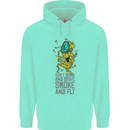 Weed Dont Drink & Drive Smoke and Fly Childrens Kids Hoodie Peppermint