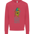 Weed Dont Drink & Drive Smoke and Fly Kids Sweatshirt Jumper Heliconia