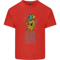 Weed Dont Drink & Drive Smoke and Fly Kids T-Shirt Childrens Red
