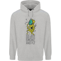 Weed Dont Drink & Drive Smoke and Fly Mens 80% Cotton Hoodie Sports Grey