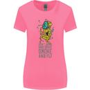 Weed Dont Drink & Drive Smoke and Fly Womens Wider Cut T-Shirt Azalea