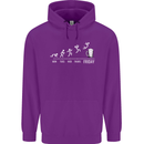 Week to Friday Weekend Beer Funny Alcohol Childrens Kids Hoodie Purple