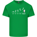 Week to Friday Weekend Beer Funny Alcohol Kids T-Shirt Childrens Irish Green