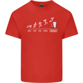 Week to Friday Weekend Beer Funny Alcohol Kids T-Shirt Childrens Red
