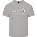 Week to Friday Weekend Beer Funny Alcohol Kids T-Shirt Childrens Sports Grey