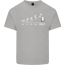 Week to Friday Weekend Beer Funny Alcohol Kids T-Shirt Childrens Sports Grey