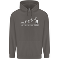Week to Friday Weekend Beer Funny Alcohol Mens 80% Cotton Hoodie Charcoal