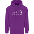 Week to Friday Weekend Beer Funny Alcohol Mens 80% Cotton Hoodie Purple