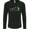 Week to Friday Weekend Beer Funny Alcohol Mens Long Sleeve T-Shirt Black