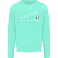 Week to Friday Weekend Beer Funny Alcohol Mens Sweatshirt Jumper Peppermint