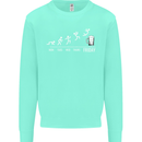 Week to Friday Weekend Beer Funny Alcohol Mens Sweatshirt Jumper Peppermint