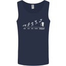 Week to Friday Weekend Beer Funny Alcohol Mens Vest Tank Top Navy Blue